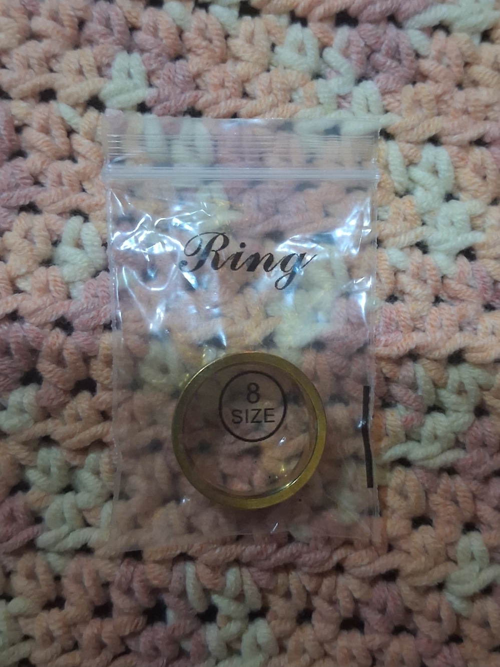 18K Greek Key Ring - Picture 7 of 7